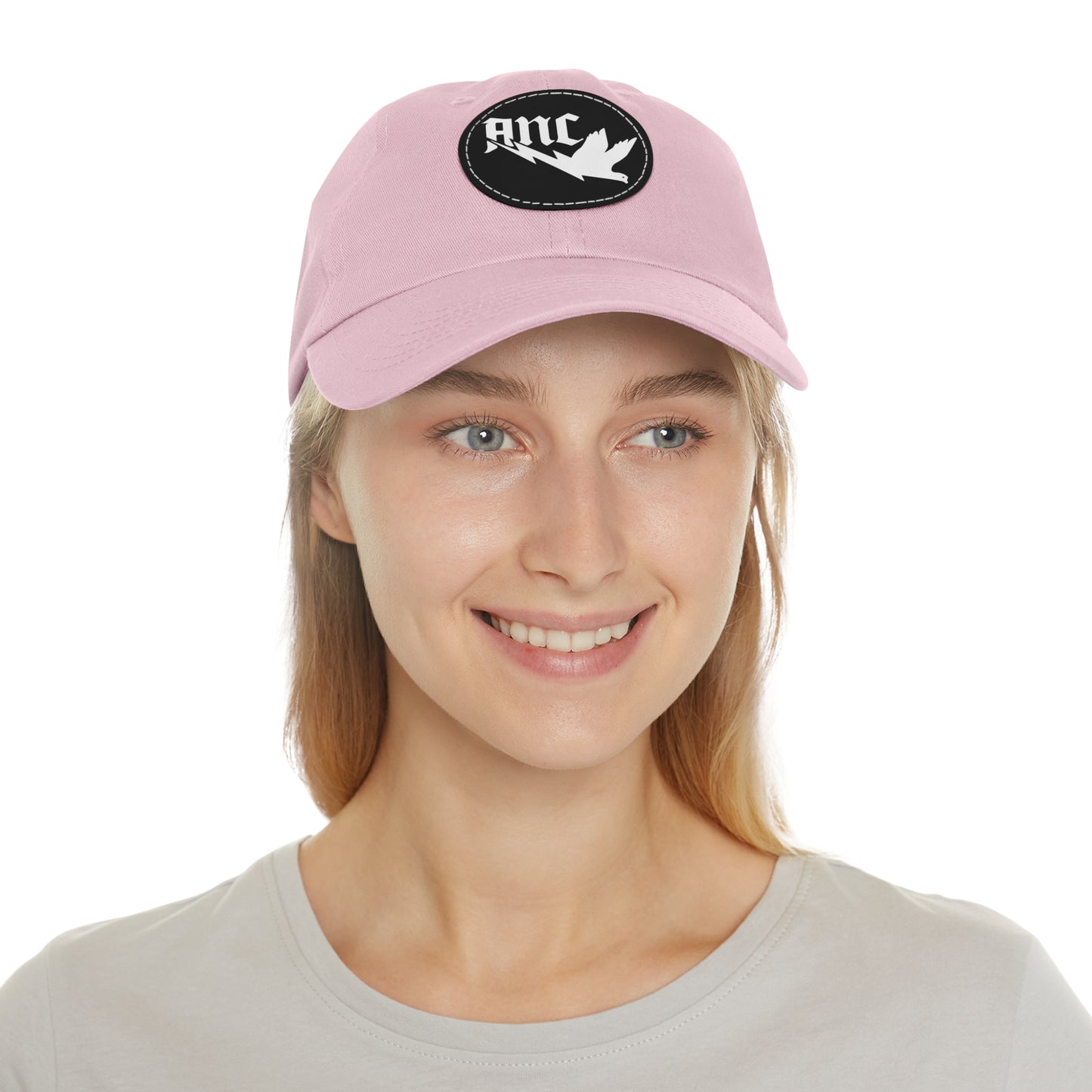 ANC Hat with Leather Patch (Round)