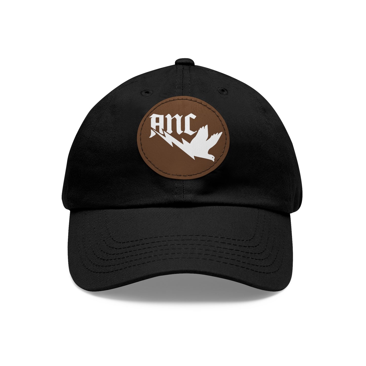 ANC Hat with Leather Patch (Round)