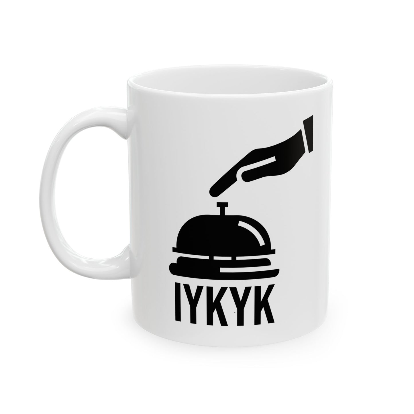 IYKYK Ceramic Coffee Mug