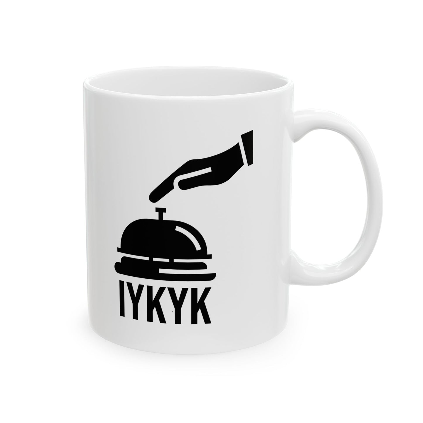 IYKYK Ceramic Coffee Mug