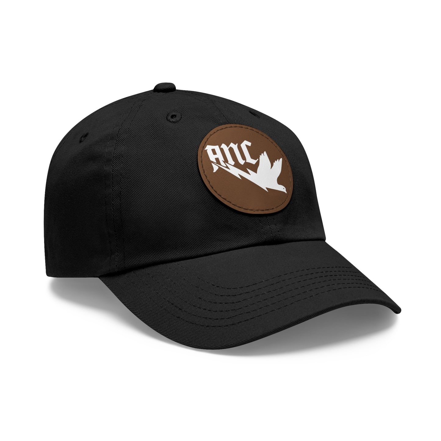 ANC Hat with Leather Patch (Round)