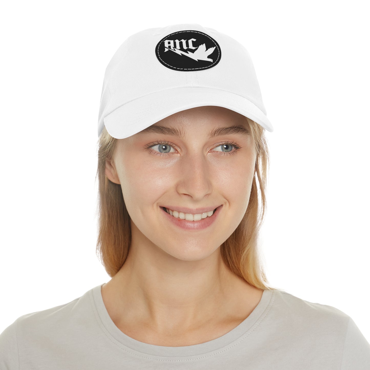 ANC Hat with Leather Patch (Round)